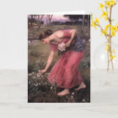 John William Waterhouse-Narzisse Karte (Gelbe Blume)