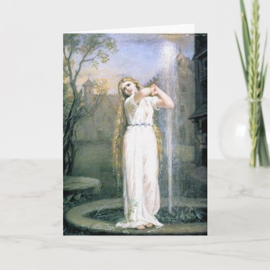 John William Waterhouse Ondine Karte (Vorderseite)
