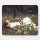John William Waterhouse - Ophelia 1889 Mousepad (Vorne)