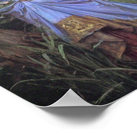 John William Waterhouse - Ophelia Poster (Ecke)