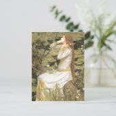 John William Waterhouse - Ophelia Postkarte (Stehend Vorderseite)
