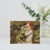 John William Waterhouse Ophelia Postkarte (Stehend Vorderseite)