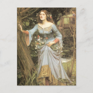John William Waterhouse Postkarte
