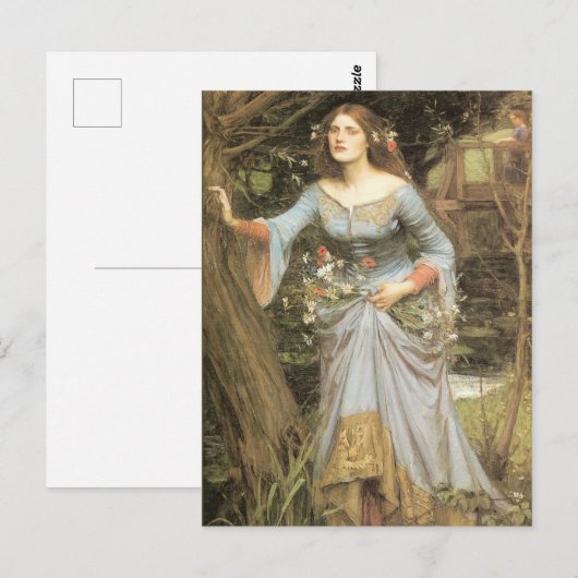 John William Waterhouse Postkarte (Vorne/Hinten)