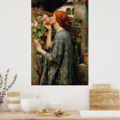 John William Waterhouse Soul der Rose Poster (Küche)