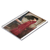 John William Waterhouse - The Crystal Ball Notizblock (Linke Seite)