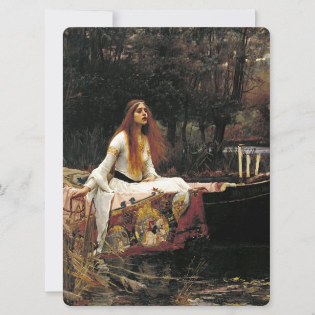John William Waterhouse The Lady of Shalott (Vorderseite)