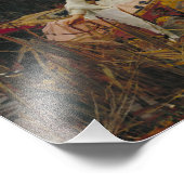 John William Waterhouse - The Lady of Shalott Fotodruck (Ecke)