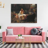 John William Waterhouse - The Lady of Shalott Leinwanddruck (Insitu (Wohnzimmer))