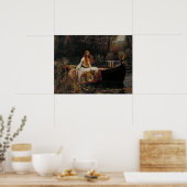 John William Waterhouse - The Lady of Shalott, Poster (Küche)