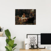 John William Waterhouse - The Lady of Shalott, Poster (Heimbüro)