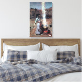 John William Waterhouse The Magic Circle Leinwanddruck (Insitu (Schlafzimmer))