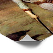 John William Waterhouse The Magic Circle Poster (Ecke)