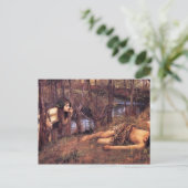 John William Waterhouse- The Naiad Postkarte (Stehend Vorderseite)