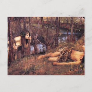 John William Waterhouse- The Naiad Postkarte