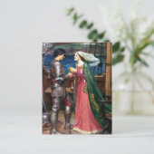 John William Waterhouse Tristan und Isolde Postkarte (Stehend Vorderseite)