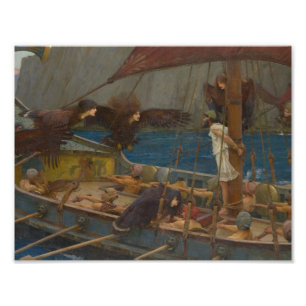 John William Waterhouse - Ulysses und die Sirens Fotodruck