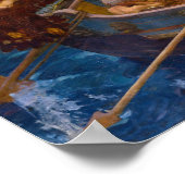 John William Waterhouse Ulysses und die Sirens Poster (Ecke)