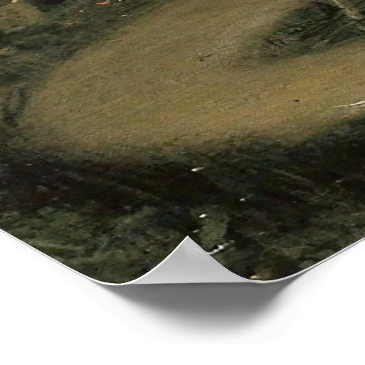 John William Waterhouse Undine Poster (Ecke)