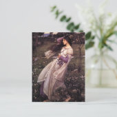 John William Waterhouse - Windblumen Postkarte (Stehend Vorderseite)