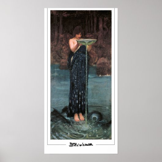 John William Waterhouse Zedign Art Poster #102 (Vorne)