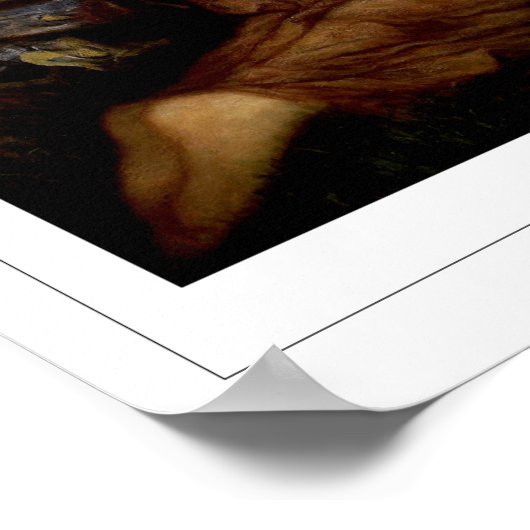 John William Waterhouse Zedign Art Poster #2 (Ecke)