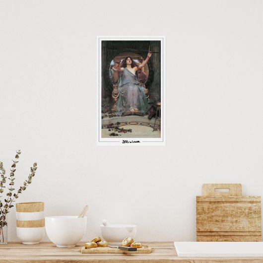 John William Waterhouse Zedign Art Poster #21 (Küche)