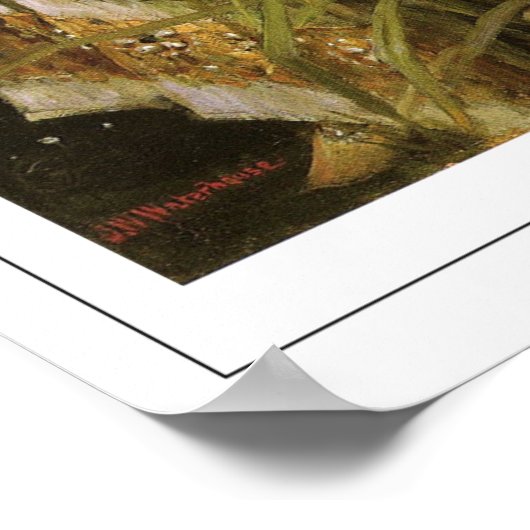 John William Waterhouse Zedign Art Poster #90 (Ecke)