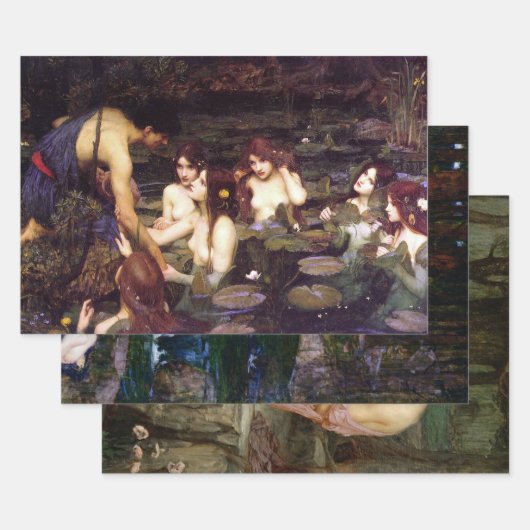 John Williams Waterhouse Pre Raphaelite Geschenkpapier Set (Set)