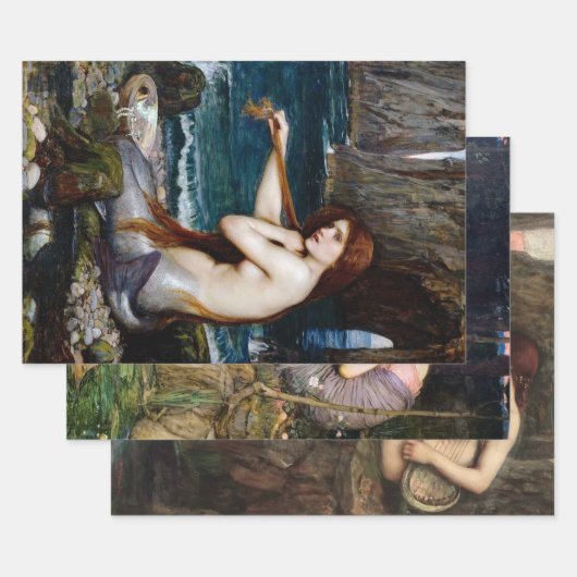 John Williams Waterhouse Pre Raphaelite Geschenkpapier Set (Set)