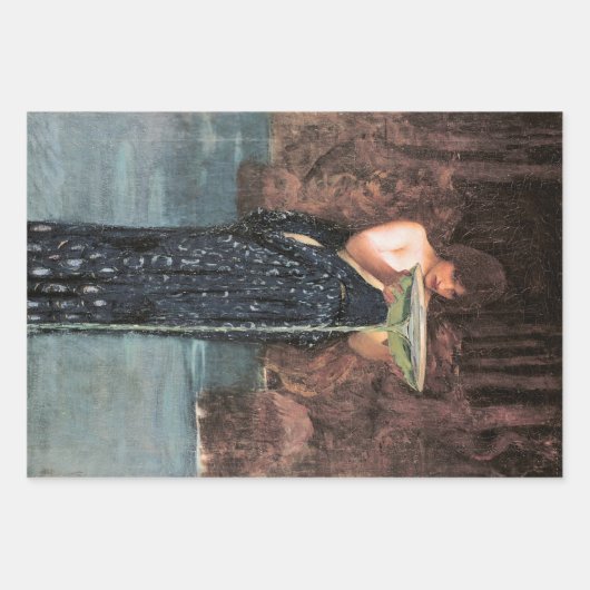 John Williams Waterhouse Pre Raphaelite Geschenkpapier Set (Vorderseite 3)