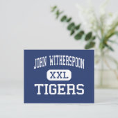 John Witherspoon Tigers Middle Princeton Postkarte (Stehend Vorderseite)