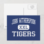 John Witherspoon Tigers Middle Princeton Postkarte (Vorne/Hinten)