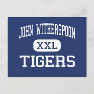 John Witherspoon Tigers Middle Princeton Postkarte