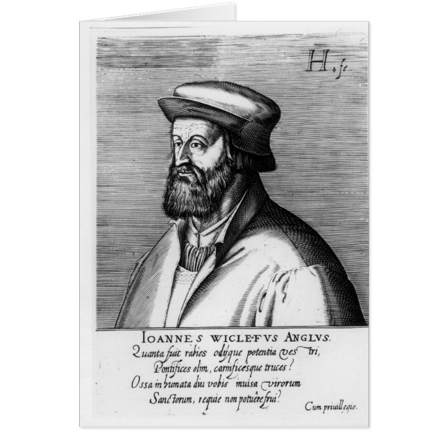 John Wycliffe (Vorne)
