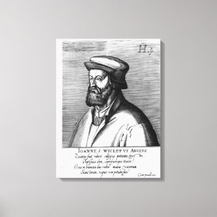 John Wycliffe Leinwanddruck