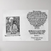 John Wycliffe Poster (Vorne)