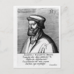 John Wycliffe Postkarte