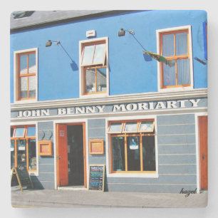 JohnBenny, Dingle, Pubs, Iren, Untersetzer. Irland Steinuntersetzer