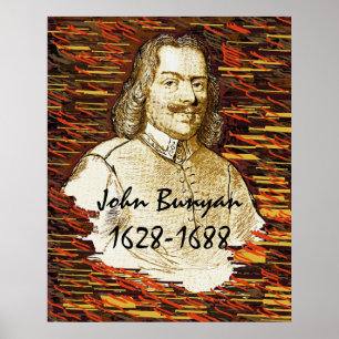 Johnbunyan-Druck Poster