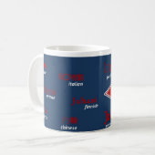 Johninternationale NamensTasse Kaffeetasse (Vorderseite Links)