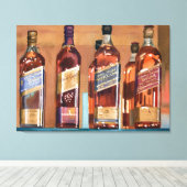 Johnnie Walker Leinwanddruck (Insitu (Holzboden))