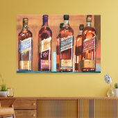 Johnnie Walker Leinwanddruck (Insitu (Wohnzimmer))