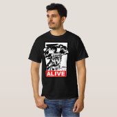 Johnny 5, short circuit, johnny five is alive T-Shirt (Vorne ganz)