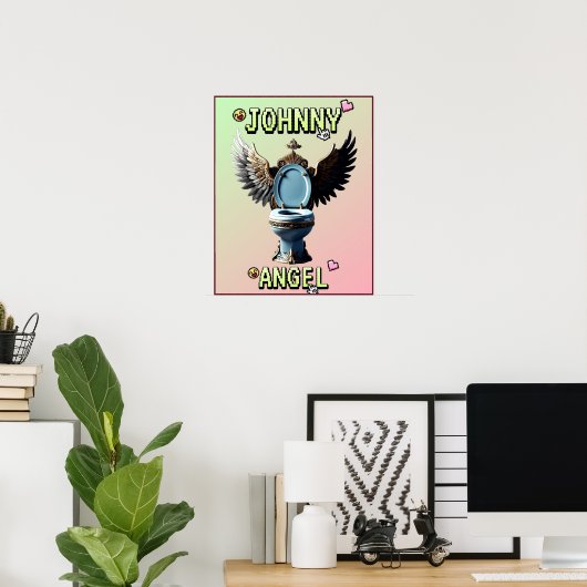 JOHNNY ANGEL POSTER (Heimbüro)