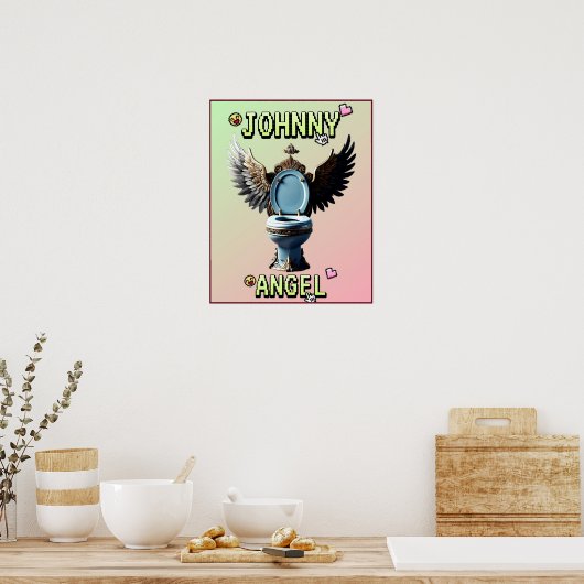 JOHNNY ANGEL POSTER (Küche)