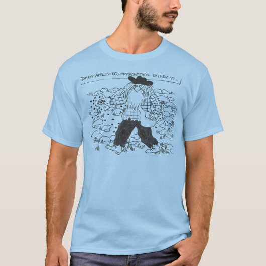 Johnny Appleseed, Klimaextremist T-Shirt (Vorderseite)