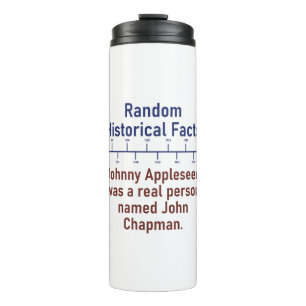 Johnny Appleseed war eine echte Person - Geschicht Thermosbecher
