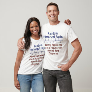 Johnny Appleseed Was A Real Person - History Fact T-Shirt