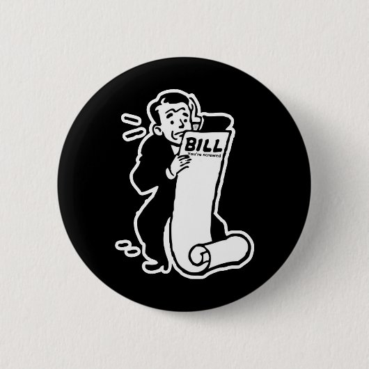 Johnny-Auto großer Bill Button (Vorderseite)